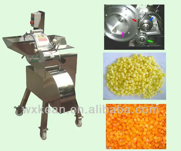 Vegetable/fruit Dicing Machine Buy Tomato/onion/garlic/pineapple