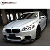 Carbon Fiber F10 M5 3D style carbon fiber front lip and diffuser for F10 M5