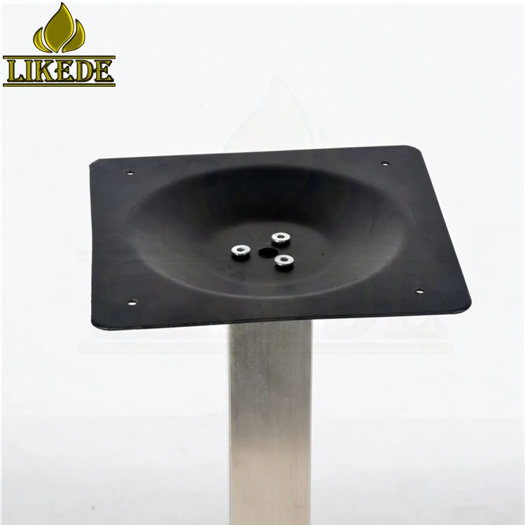 Hot Sale Stainless Steel Table Leg With Cheap Plastic Base Elegant Furniture Legs