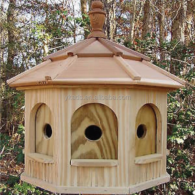wooden decorative birdhouse