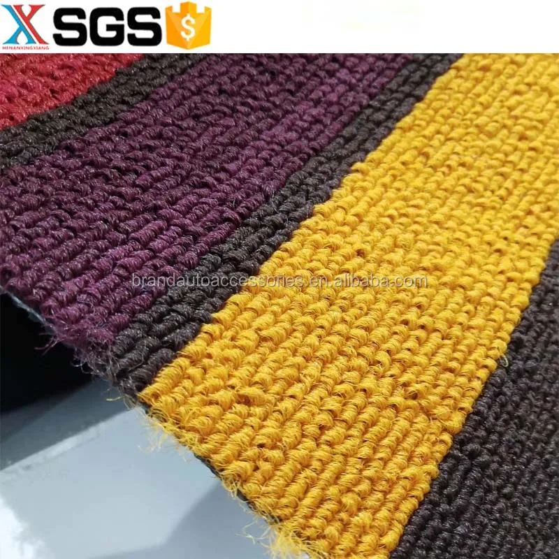 top quality velour car carpet rug mat roll