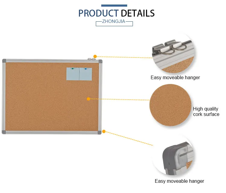 Aluminum Frame Cork Board 200x150cm Buy Cork Board 200x150cm