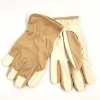 Cheap and high quality microfiber palm and polyester back garden gloves driving gloves