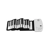 Hand scrolling LED digital display 100 rhythm compact portable MIDI output jacks flexible piano 88 keys