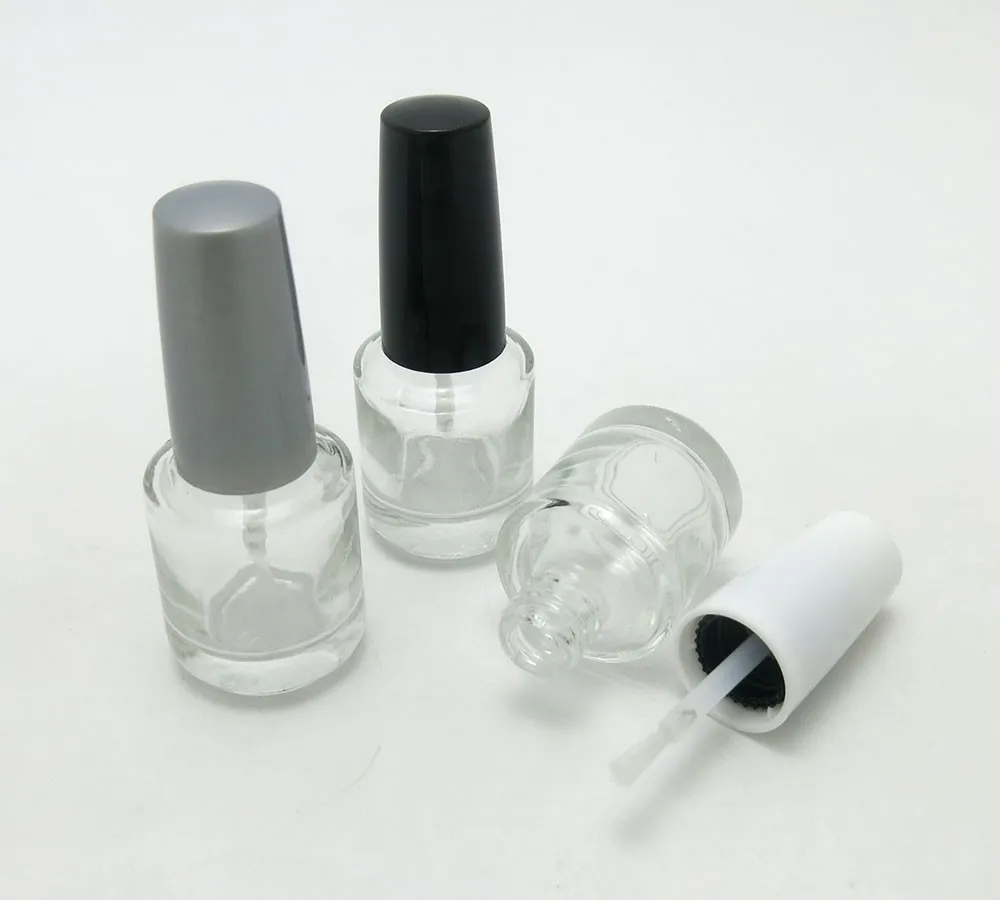 Small 15ml Crystal Nail Polish Bottle With Brush Applicator Buy Small