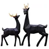 Hot Sale resin carfts indoor deer figurines sculptures statue