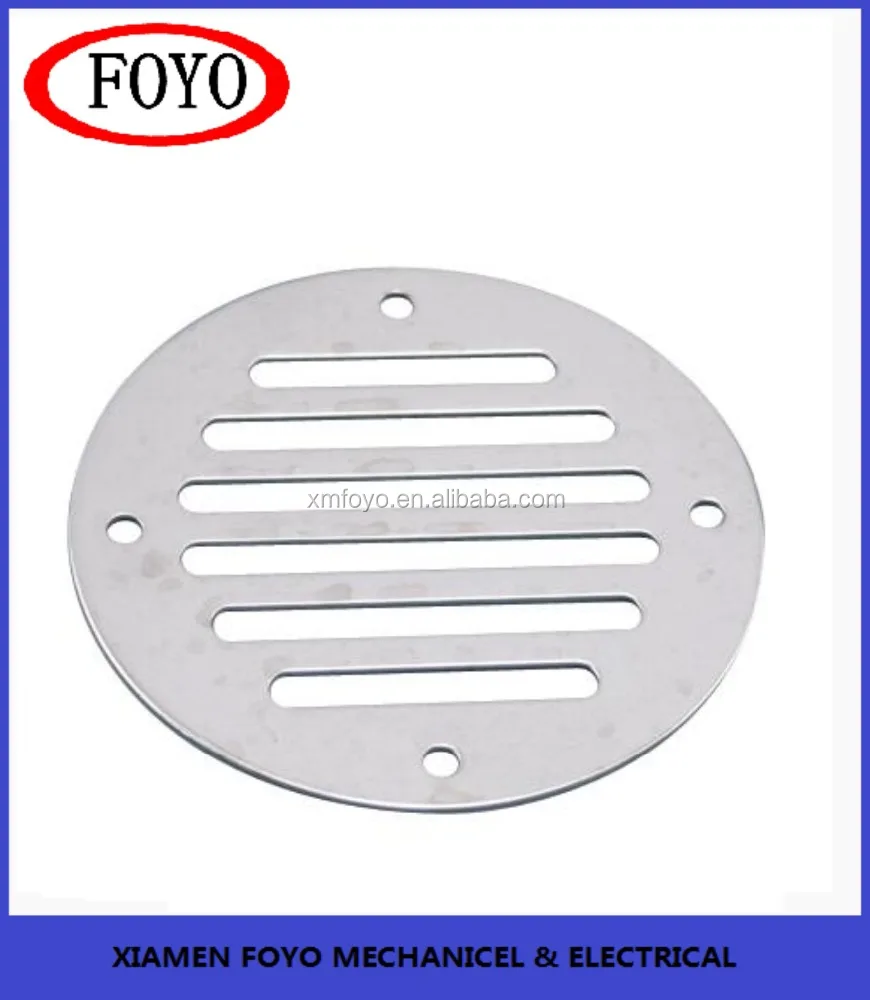 304 Stainless Steel Marine Accessories Floor Drain Plate With