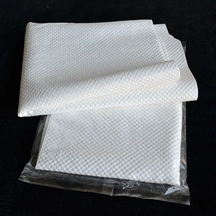 white cooling towel