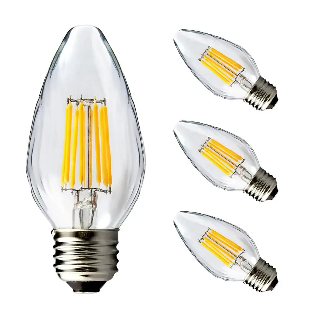 F15 8W Led porch light bulb outdoor filament lamp