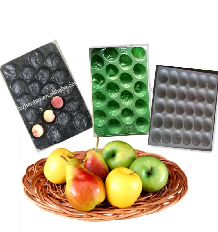 Golden Supplier Wholesale Customized Plastic Alveolar Serving Trays For