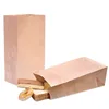 low cost burger sandwich brand custom print brown paper bag