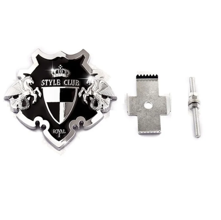 Larger Metal Noble Car Club Grill Badge Royal Car Emblem With High Quality As Gift With Box Pack