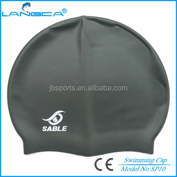 Soft Liquid Silicone Swimming Caps With Logo Custom Printing Available