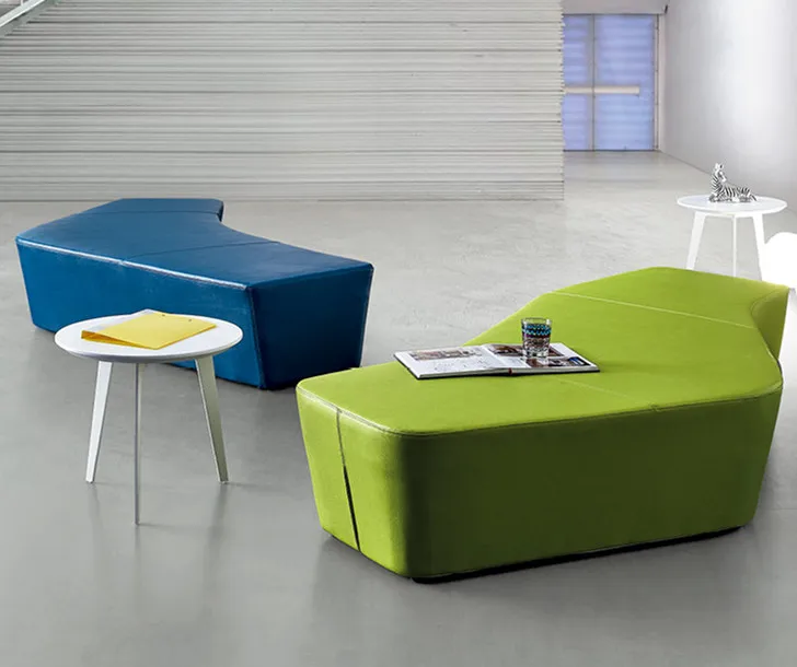 Office New Design Customized Seating Sofa Combination Bench For Shop ...