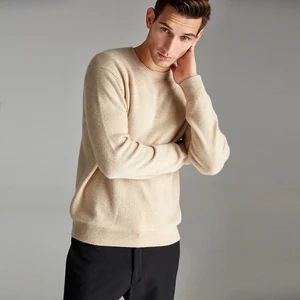 OEM Service Men Business Style Flat Knitted Pullover 100% Cashmere men Sweater OEM Service Men Business Style Flat Knitted Pullover 100% Cashmere men Sweater