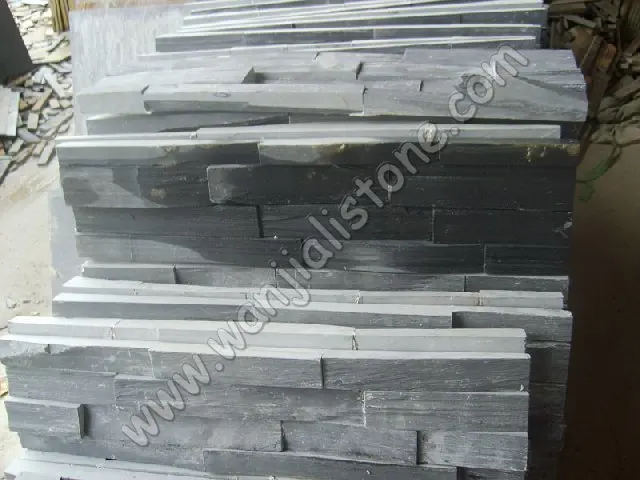SLAT020-Black slate panel