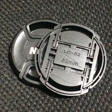 52 mm camera Lens Cap Cover for Nikon D5100 D5200 D3200 D3100 D7100 D90 18-55mm + LOGO High quality free shipping