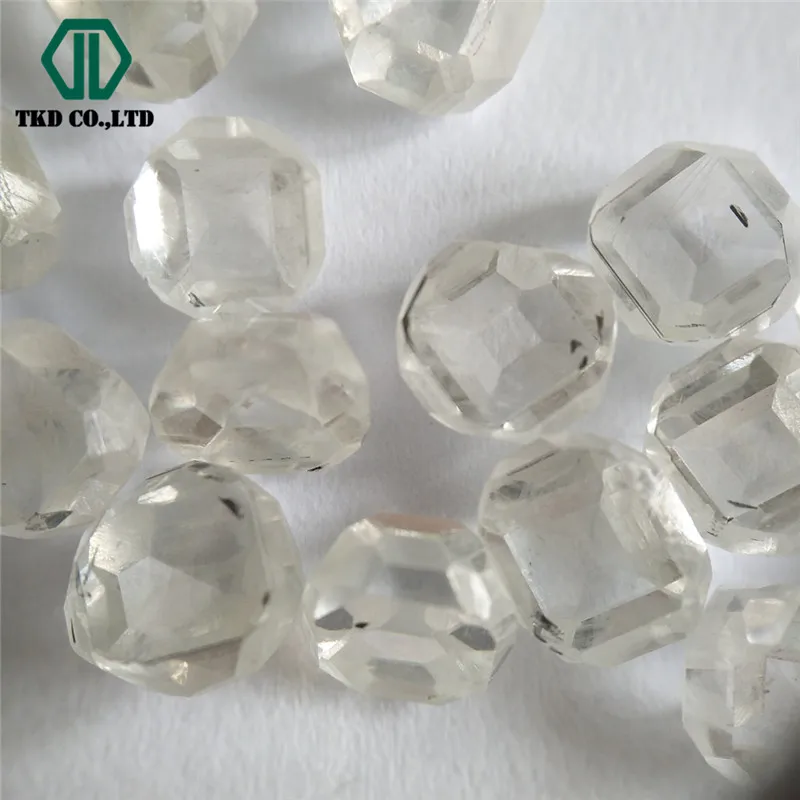 1.0 -2.0 carat def vvs white rough CVD/HPHTuncut Diamond for Jewellery zhengzhou