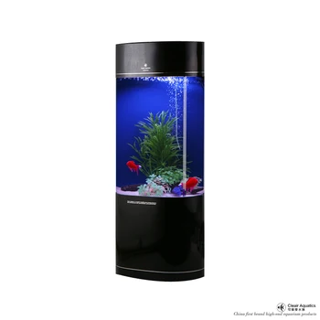 Bentuk Cleair Ellipsoid Acrylic Aquarium Buy Acrylic Aquarium