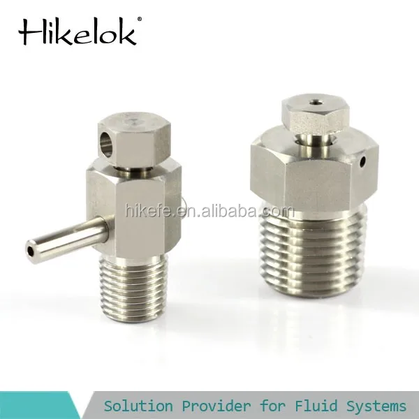 Ss316 High Pressure 4000 Psig Cross Type Air Purge Valves,Gas Bleeding