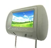 7 inch Portable monitor with hdmi input car headrest monitor with pillow universal TV car back seat lcd monitor