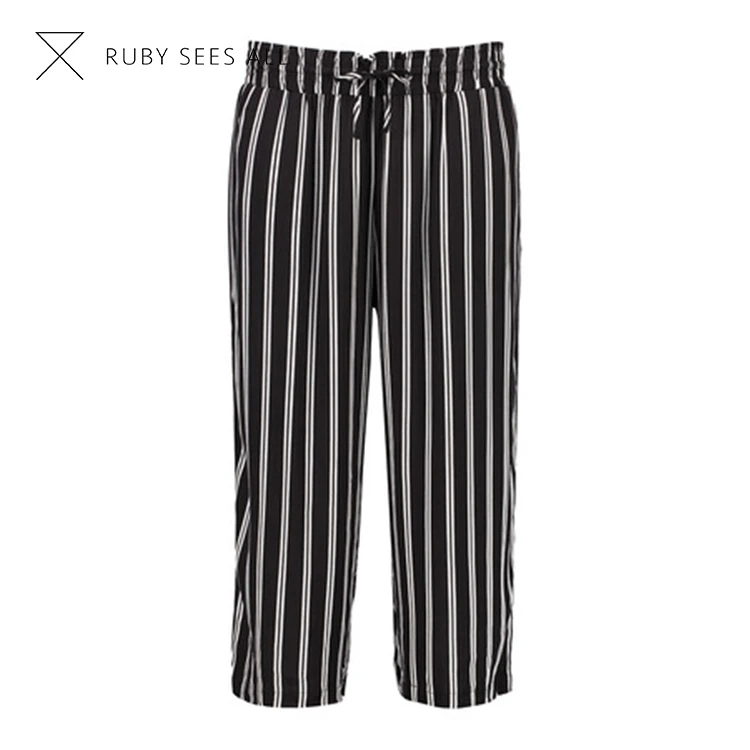 striped pants for women