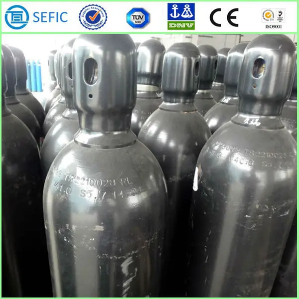 40l High Pressure Seamless Steel Sf6 Gas Cylinder With High Purity 99. ...