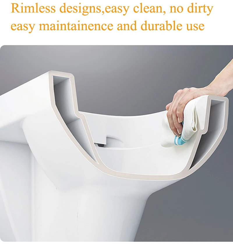 Smart House Toilet Jets Rimless European Standard Sanitary Toilets
