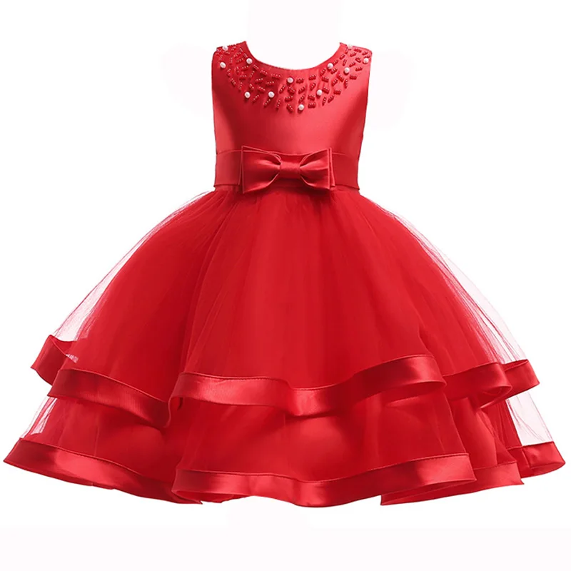 baby frock red colour