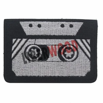 Record Rockabilly Hippie Classic Music Tape Cassette Retro 70 S 80 S Seventies Eighties Music Applique Patch Badge Stock Buy Music Tape Patches Recorder Patch Morale Badge Product On Alibaba Com