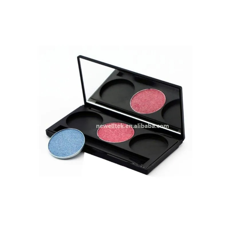 Wholesale Empty Plastic Palette 6 Color Custom Your Own Brand Eyeshadow