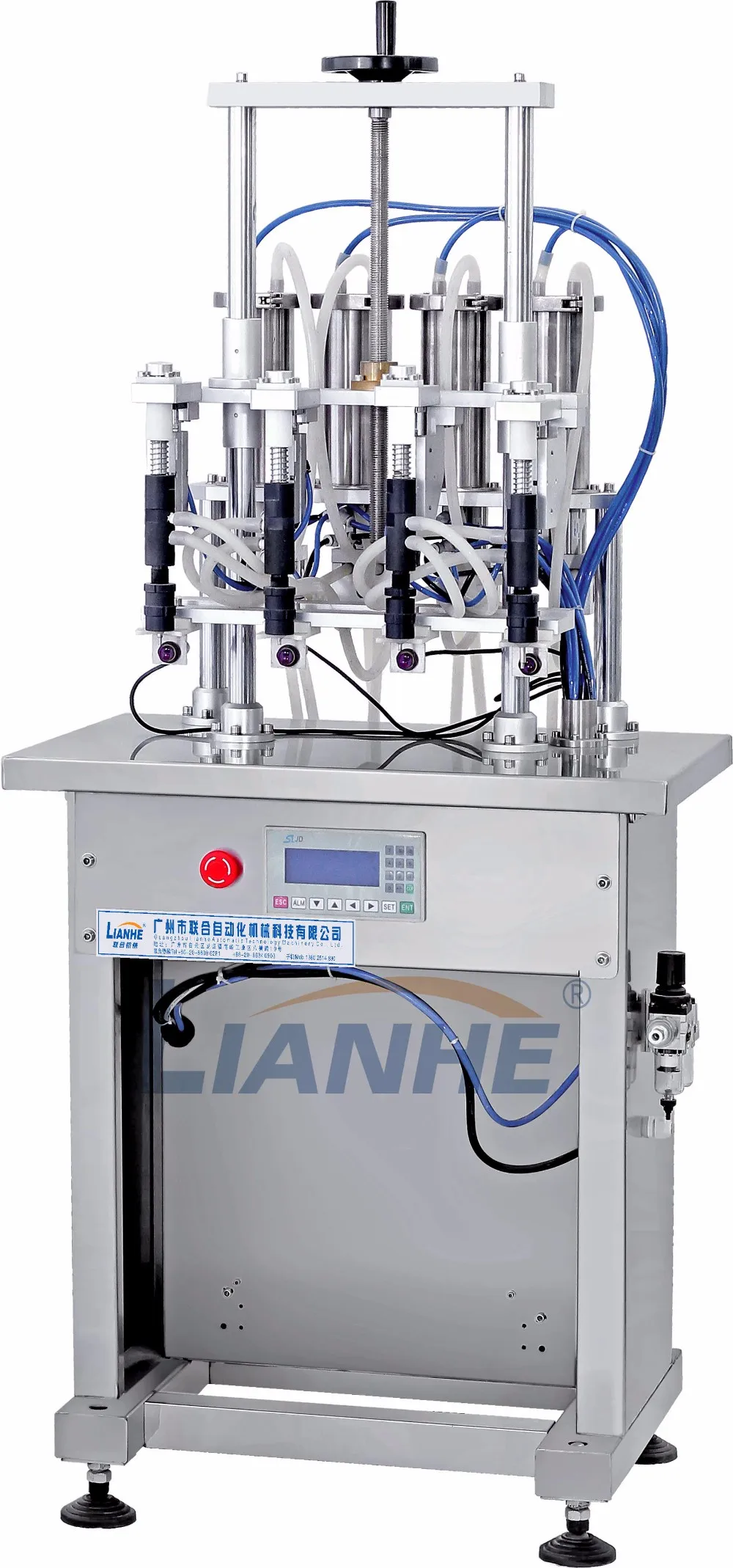 2016 High Quality 4 Heads Semiautomatic Liquid Perfume Bottle Filling