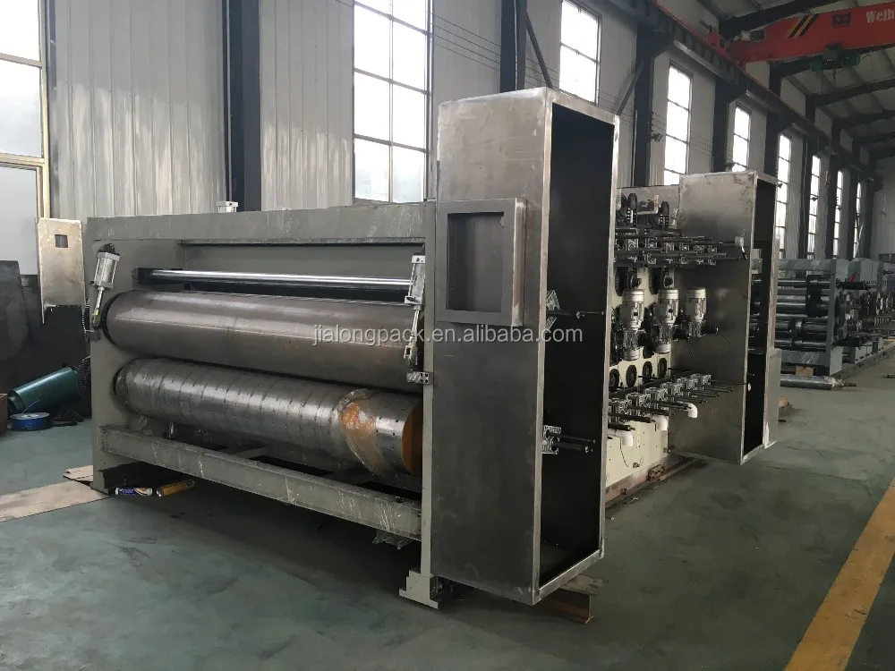 Short Production Cycle Auto Corrugated Box Making Machine Printing ...
