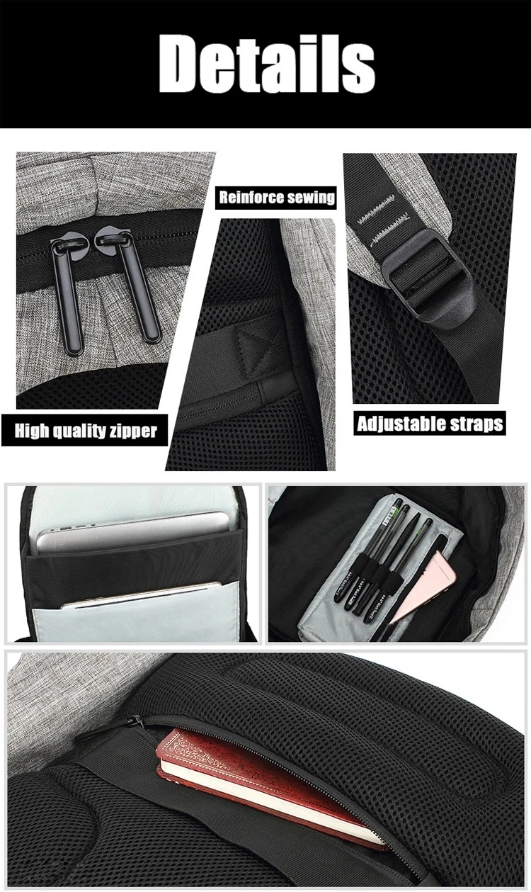 2018 Brand USB charging port smart waterproof anti theft thief anti-theft laptop rucksack bagpack daypack back pack backpack bag