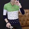 /product-detail/christmas-v-neck-cool-boys-long-sleeve-stripe-knit-cotton-man-sweater-60797132126.html