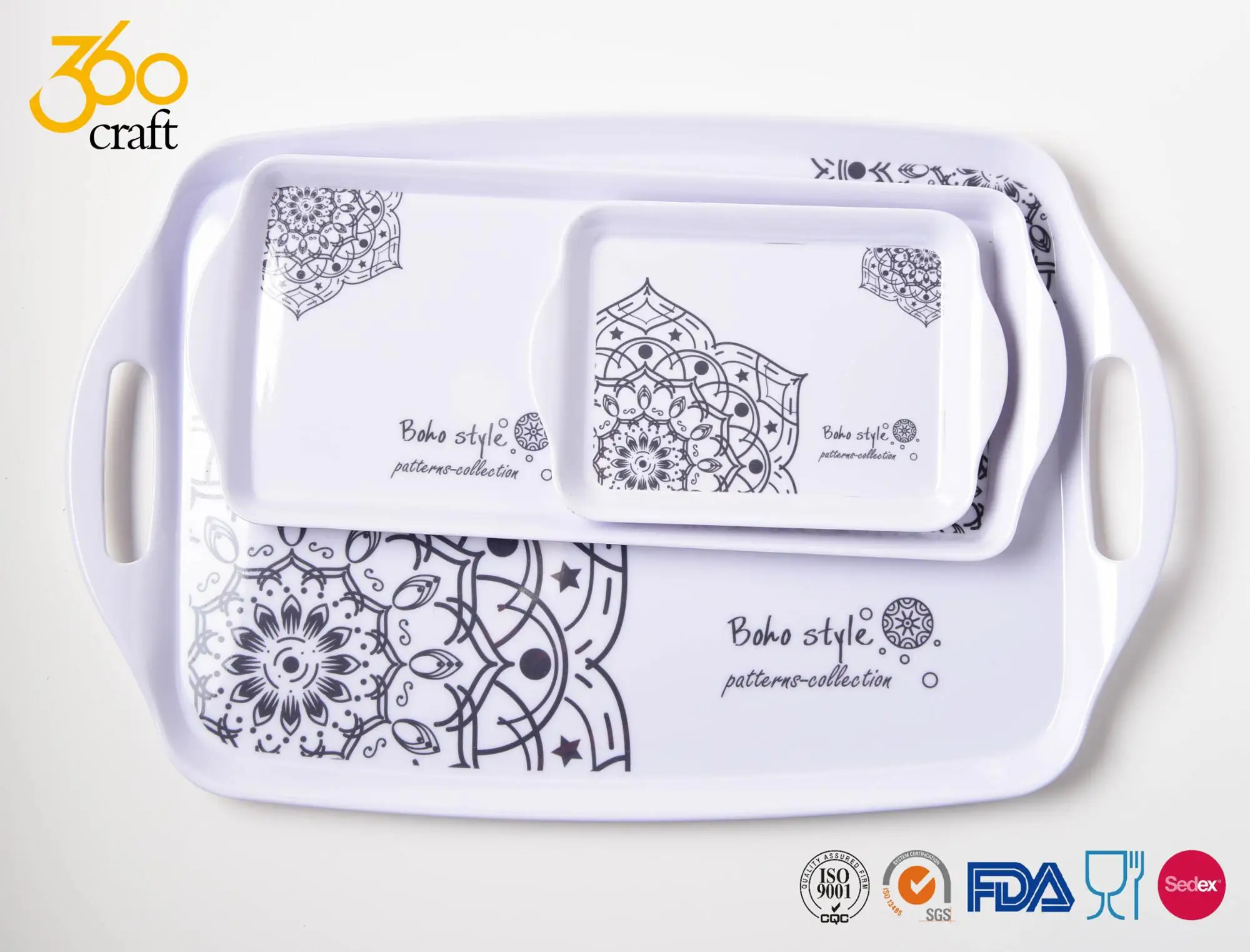 Emma Bridgewater Small Melamine Rectangular Tray 22 X 14.5cms