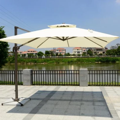 Patio Furniture Outdoor Umbrella Big Size 6m Square Parasol Buy Parasol Outdoor Parasol Used Patio Furniture Product On Alibaba Com