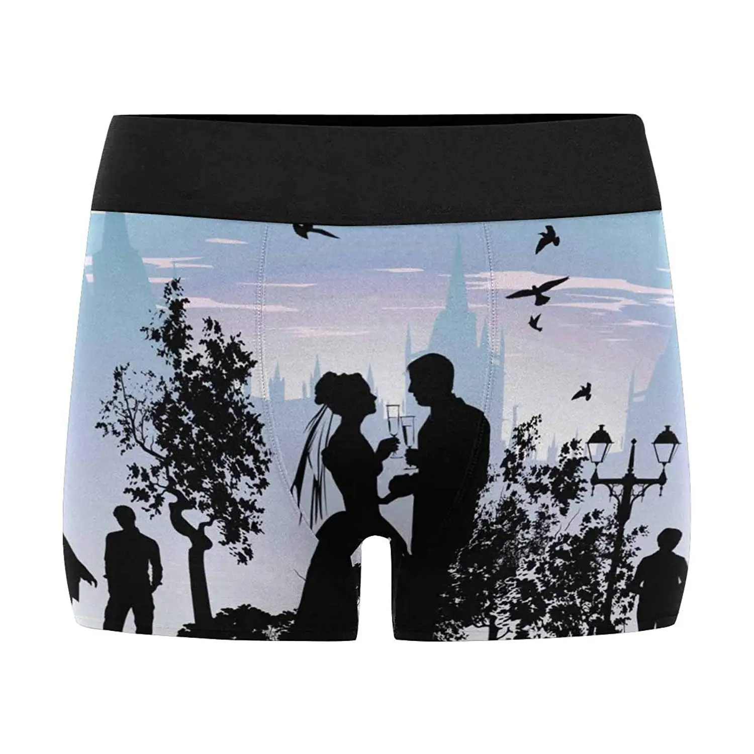 INTERESTPRINT Mens Boxer Briefs Fantastic Views XS-3XL