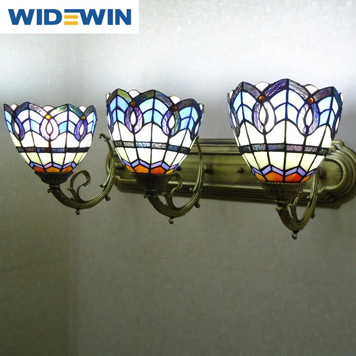 Mediterrane Drie Wandlamp Europese Stijl Slaapkamer Ligplaats Lamp