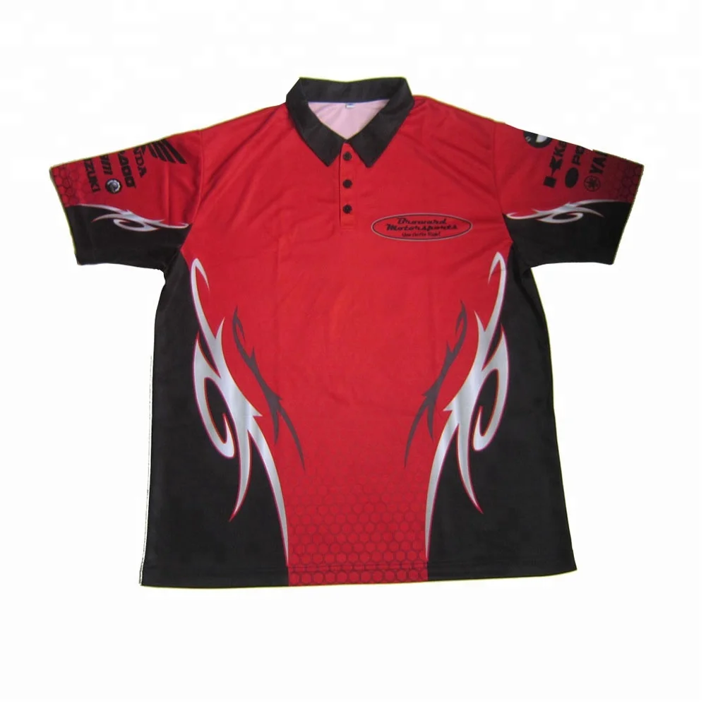 Sublimated Archery Shooter Shirt Sports Archery Polo Shirt For Club ...