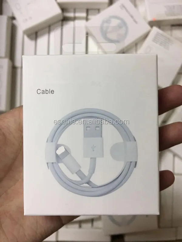 Retail Box Packing Foxconn E75 Usb Cable For Iphone Xs Max Usb