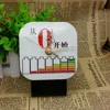 China customize cheap MDF 10cm square Wall Clock dial