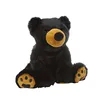 Lovely Custom Animal Plush Stuffed Toys Black Teddy Bear