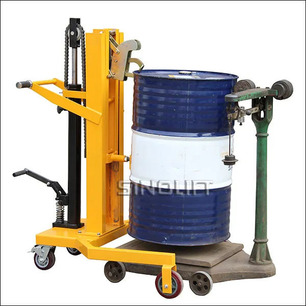 hot! sinolift dtf450a foot step type hydraulic drum lifter