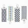 Travel Mini Organizer Arrow Cross Chevron Print Geometric Lip Gloss Chapstick Holder Keychain