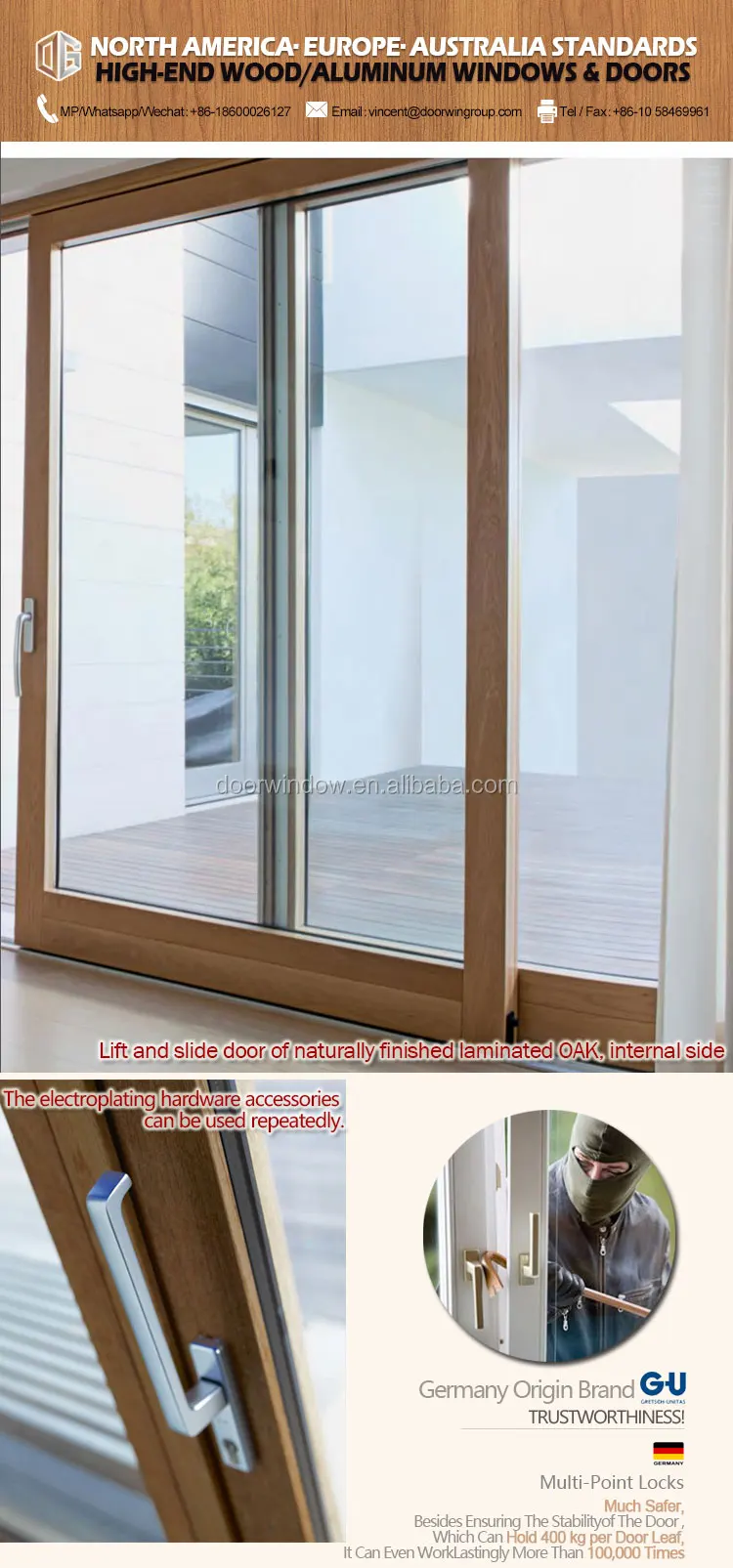 Glass sliding door system frameless for bathroom