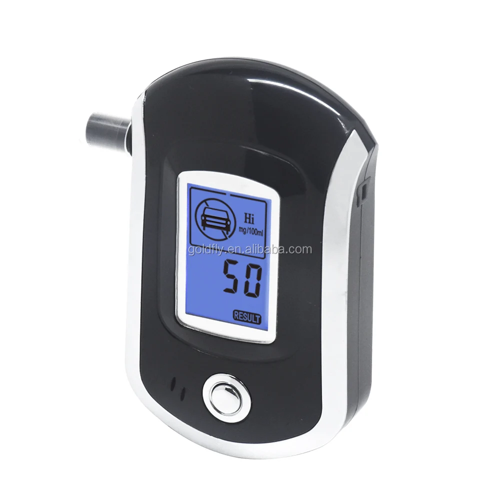 Alcohol Tester At6000 With Mouthpiece Digital Breath Alcohol Analyser ...