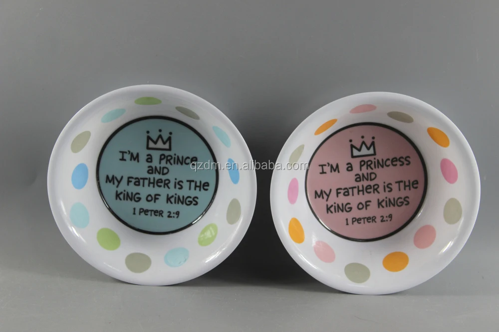 Round Melamine Dinner Bowl For Child