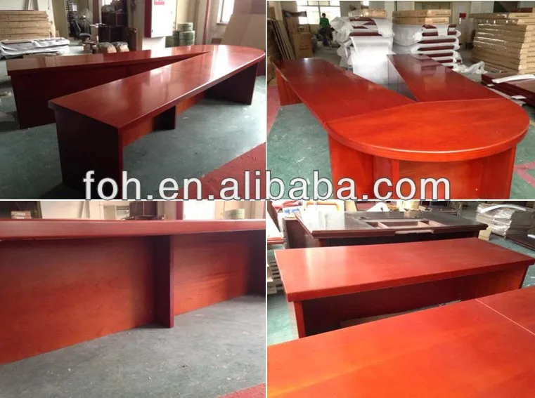 V-shaped Conference Desk