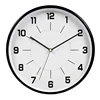 Wall Clock Non ticking Sweep Movement Magnetic Metal Frame Vintage Decorative